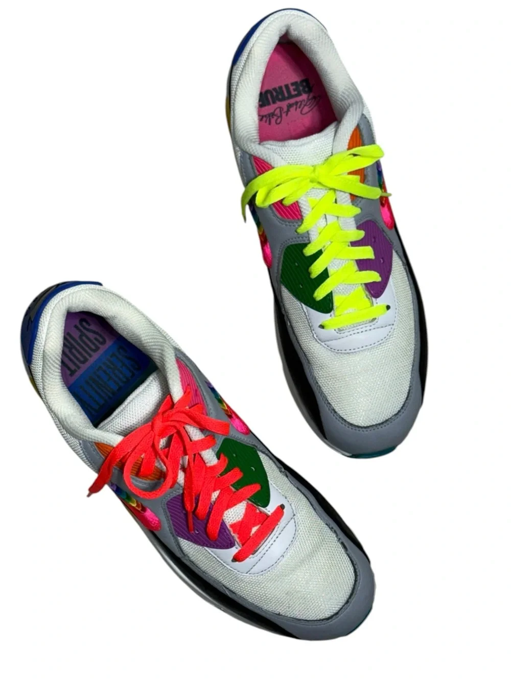 Nike Air Max 90 Be True 2019 Rainbow Pride CJ5482-100 Men's Size 12 Low Top